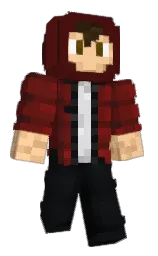 Ashescrow's Minecraft skin wearing the Builder cape