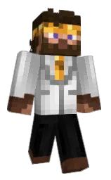 Galaxenis's Minecraft skin wearing the Founder's cape