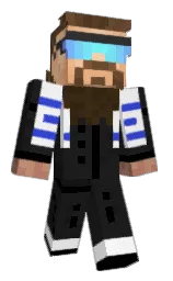cod gray and black Minecraft skin — Classic model — first worn by TheJuCraft_