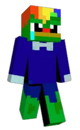 TheDuseker's Minecraft skin wearing the Founder's cape