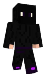 BlizzardBlack's Minecraft skin wearing the Migrator cape