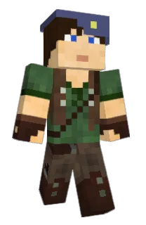 Front of Minecraft skin