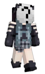 Slim Minecraft skin