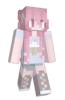 Front of everlei's skin