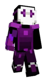 dynamax824's Minecraft skin wearing the 15th Anniversary cape