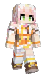 Ziypercraft's Minecraft skin wearing the Pan cape