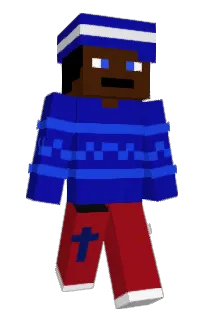 Front of God1n4's skin