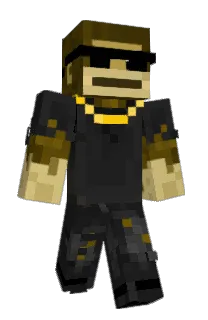 Front of HunchoSquared's skin