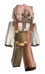 petite orchid and my pink Minecraft skin — Slim model — first worn by Fruit_Lups