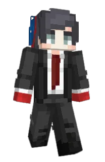 Front of WanFra's skin