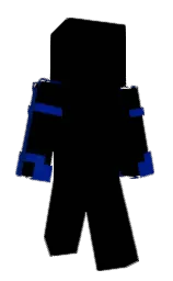 resolution blue Minecraft skin — Classic model