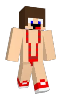 Front of YonDark's skin