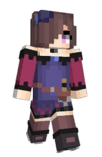 Front of Aoytori's skin