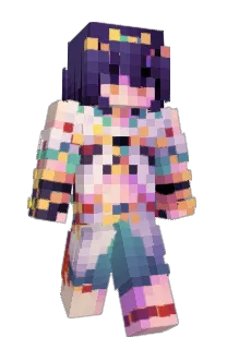 Front of cakemello's skin