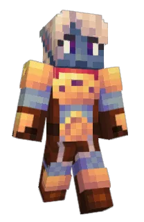 Front of Minecraft skin