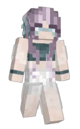 Slim Minecraft skin