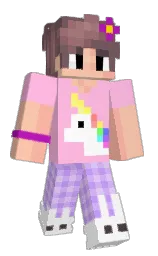 Slim Minecraft skin