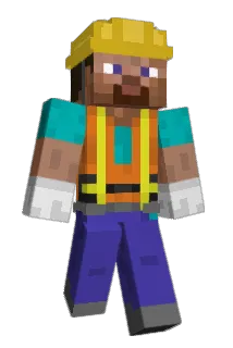 8bit_man Minecraft avatar full body