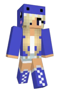 8bitdiamond Minecraft avatar full body