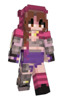 Front of Fybille's skin