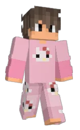 Orix_Gamer's Minecraft skin wearing the Menace cape