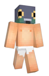 Front of Minecraft skin