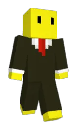 broom and black olive Minecraft skin — Slim model