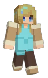 Slim Minecraft skin