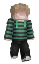 mine shaft and cod gray Minecraft skin — Slim model — first worn by Yeayo