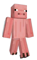 tonys pink and sea pink Minecraft skin — Classic model — first worn by Bursica1