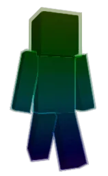 black and gallery Minecraft skin — Classic model — first worn by IsousXristosNika
