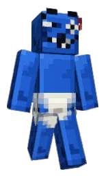 tory blue and black Minecraft skin — Classic model