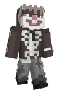 Front of sprritz's skin