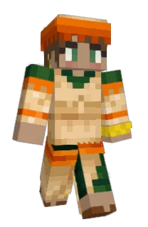 Front of Kyastle's skin