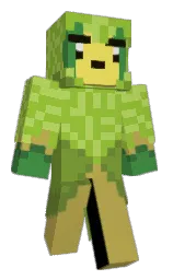 husk and black Minecraft skin — Classic model — first worn by HexRunner