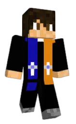 black and rajah Minecraft skin — Classic model — first worn by lgc42724