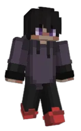 blackcurrant and mortar Minecraft skin — Classic model — first worn by Kuj0Pooch