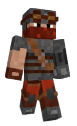 Puha's Minecraft skin wearing the Migrator cape