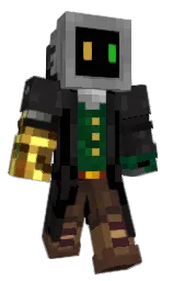 Ikaron's Minecraft skin wearing the Migrator cape