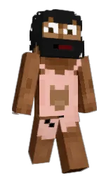 HiddenIsme's Minecraft skin wearing the Pan cape