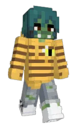 Ji_the_Bee's Minecraft skin wearing the Copper cape