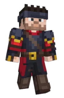Front of LegionEye's skin