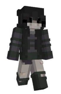 Front of EIies's skin