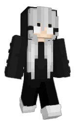 cod gray and silver Minecraft skin — Slim model — first worn by miiwa000