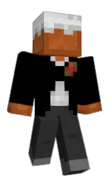 HolySpitball's Minecraft skin wearing the 15th Anniversary cape