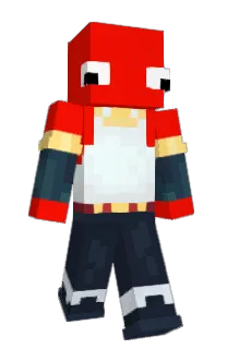 Front of Zrvr's skin
