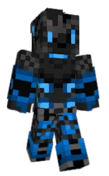 cod gray and heavy metal Minecraft skin — Classic model — first worn by Solaris77xx