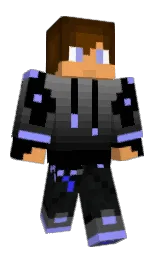 Kekiex's Minecraft skin wearing the Twisted cape