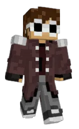 Jormunheim's Minecraft skin wearing the Cherry Blossom cape
