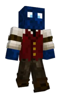 Front of DerCONNEX's skin